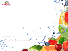 Tablet Screenshot of magicalflavors.com